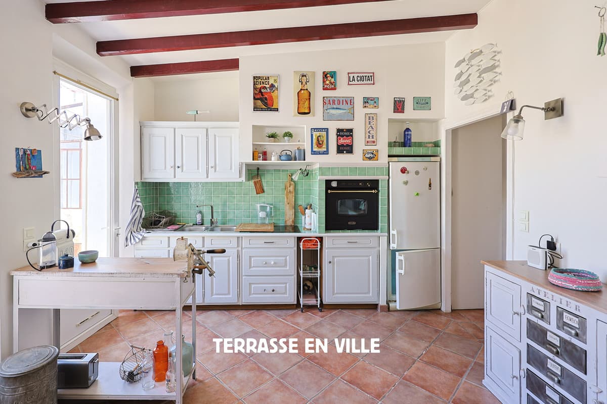 LA CIOTAT - GRAND T3 STYLE LOFT - 68M2 - TERRASSE 14M2 - PROCHE PORT ET PLAGES - DERNIER ETAGE - 399 000€ - 6