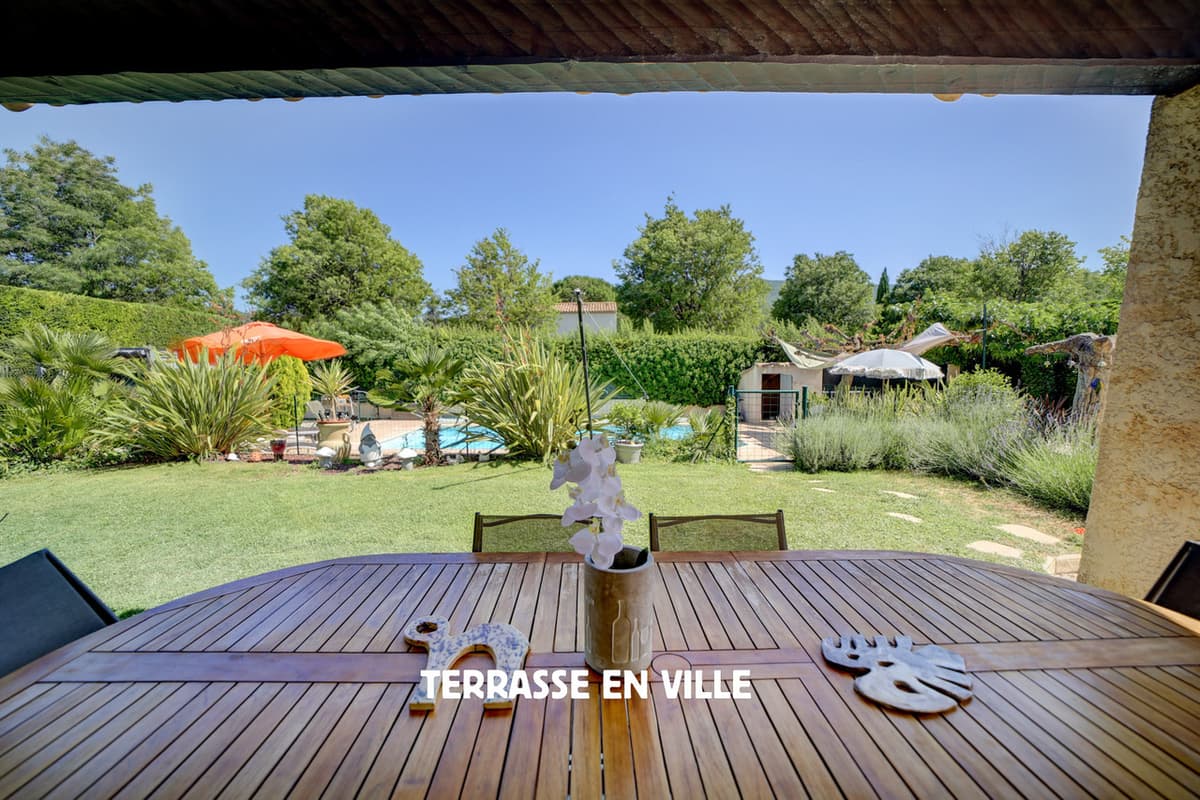 ST ZACHARIE - PROCHE CENTRE VILLAGE - MAISON FAMILIALE T5 - JARDIN - PISCINE - VUE - CALME - 649 000 € - 5