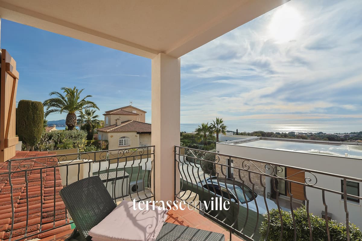 maison Bandol quartier Bellevue 4 chambres piscine vue mer - 2