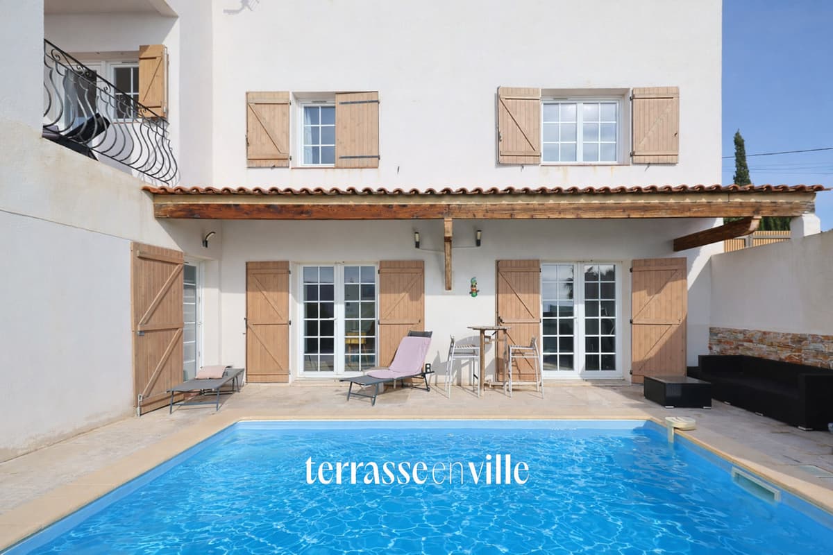 maison Bandol quartier Bellevue 4 chambres piscine vue mer - 4