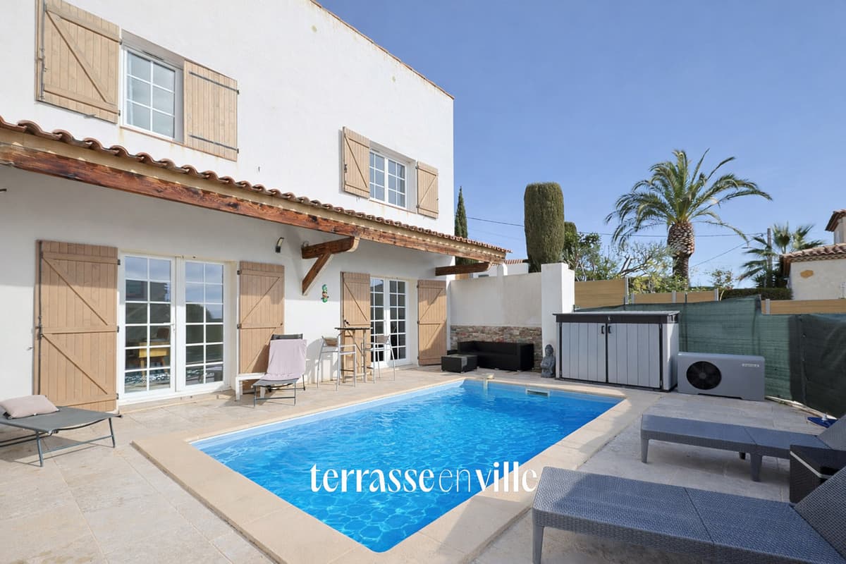 maison Bandol quartier Bellevue 4 chambres piscine vue mer - 3
