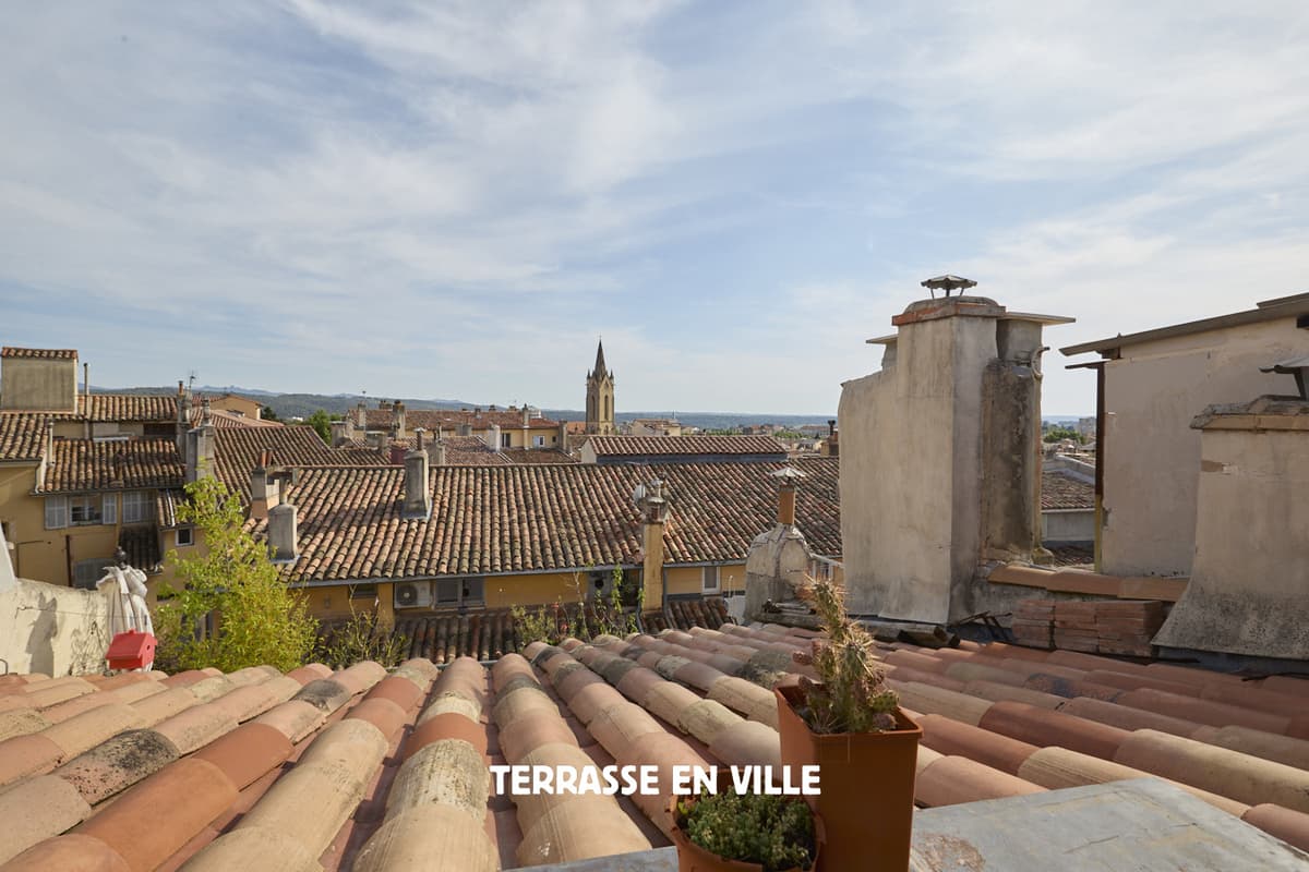 AIX-EN-PROVENCE - CENTRE VILLE - T3 66 m2 - TERRASSE - 485 000 € - 2