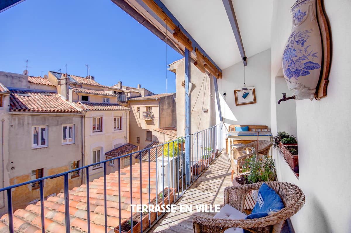 EXCLUSIVITE - AIX-EN-PROVENCE - CENTRE HISTORIQUE - APPARTEMENT - T3 - TERRASSE - 414 000 € - 2