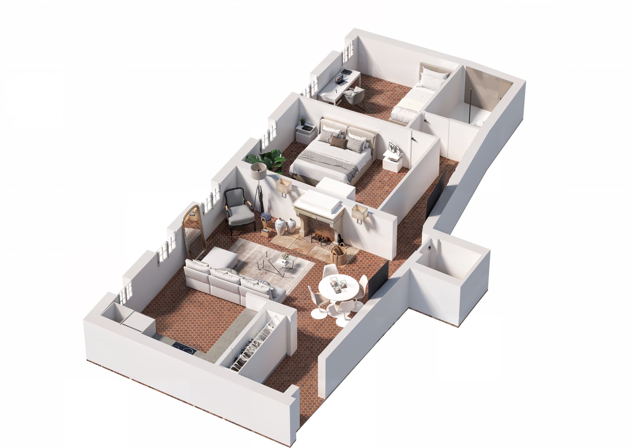 EXCLUSIVITE - CENTRE VILLE HISTORIQUE - T3 - ASCENSEUR GARAGE 660 000 € - 3