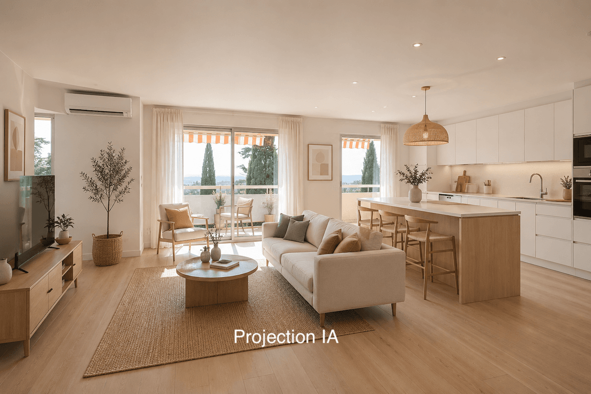 AIX-EN-PROVENCE — QUARTIER BRUNET — T5 — 102 M2 — TERRASSE — 476 000 €
