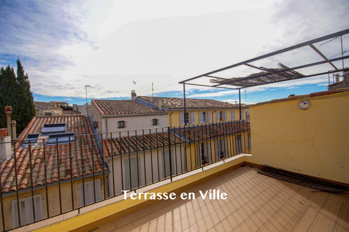 SOUS-COMPROMIS -AIX-EN-PROVENCE - CENTRE VILLE - DUPLEX - T3 TERRASSE - 470 000 € - 1