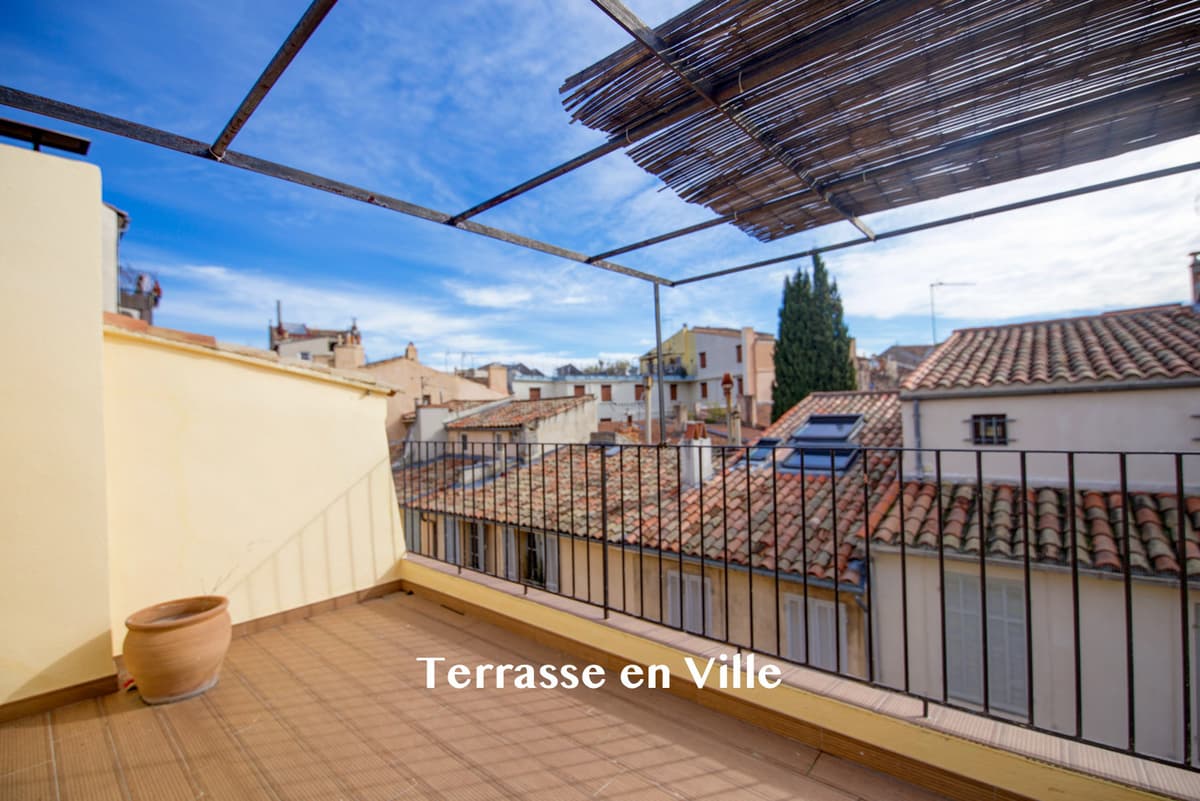 SOUS-COMPROMIS -AIX-EN-PROVENCE - CENTRE VILLE - DUPLEX - T3 TERRASSE - 470 000 €