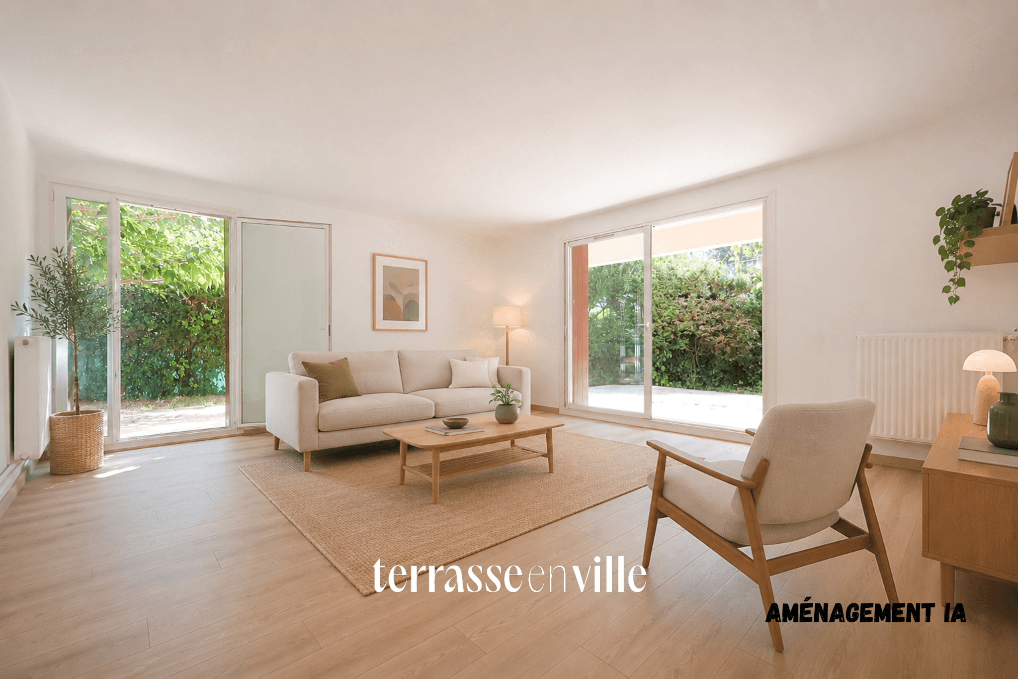 AIX-EN-PROVENCE - T3 JARDIN - 416 000 € - 2