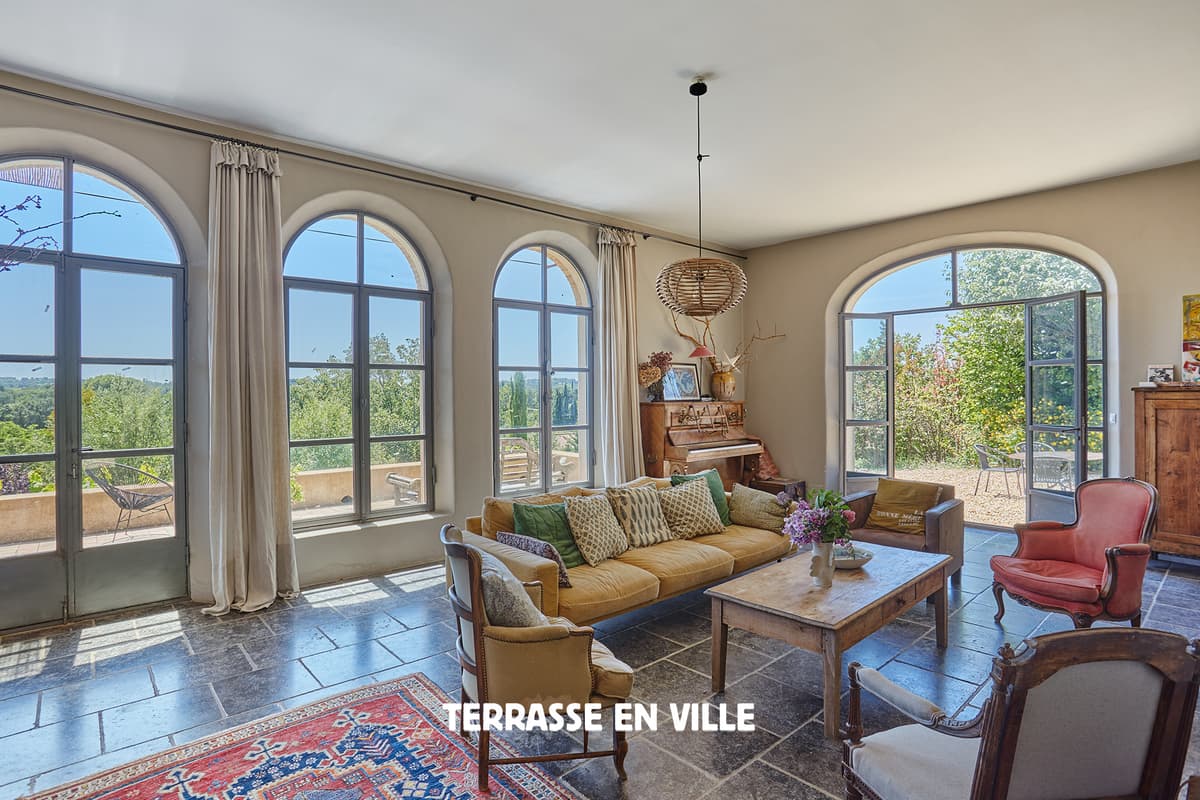 MAISON D'EXCEPTION - AIX EN PROVENCE - VUE PANORAMIQUE - JARDIN - PISCINE - 2 150 000 € - 6