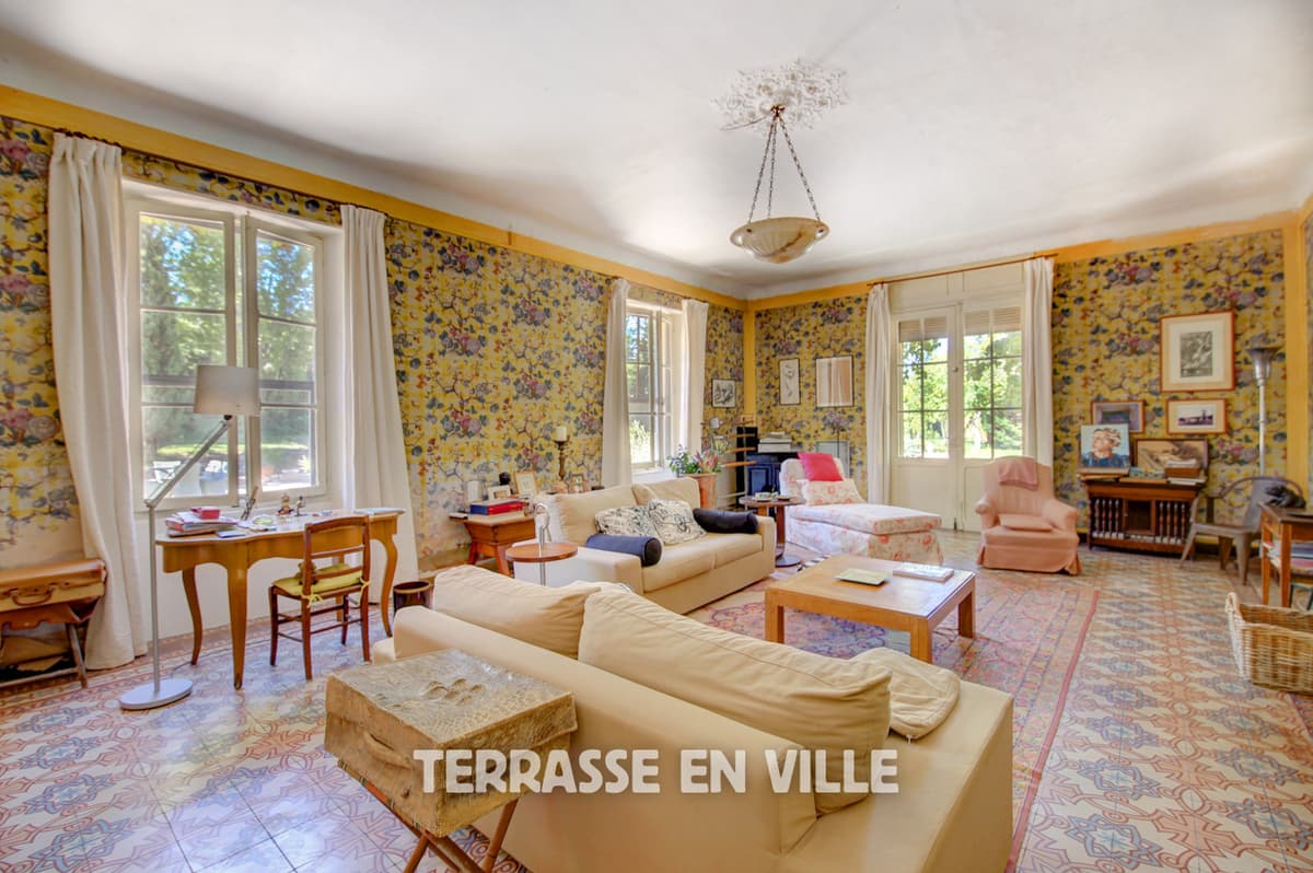 PROPRIÉTÉ DE CARACTÈRE POUR SIÈGE SOCIAL HAUT DE GAMME PARC PISCINE 1 850 000 € - 5