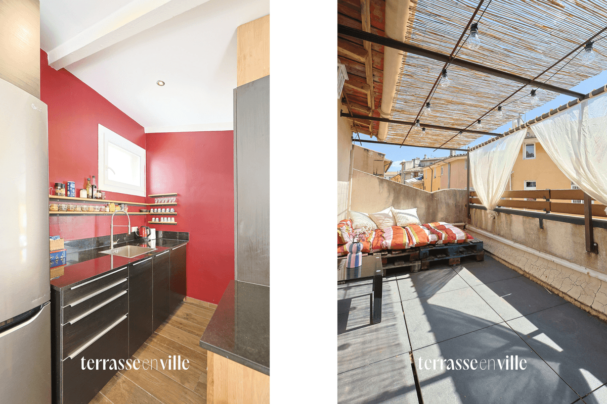 AIX EN PROVENCE - CENTRE VILLE - T2 52M2 - TERRASSE 25M2 - 390 000€ - 6